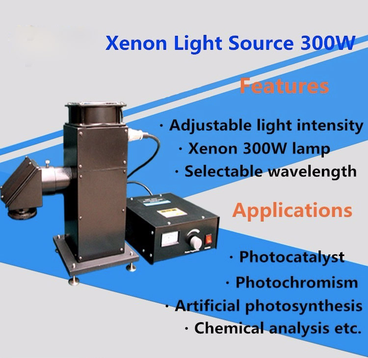 Lab Short Arc Xenon Lamp Source Uv Photochemical Reactor Light Source