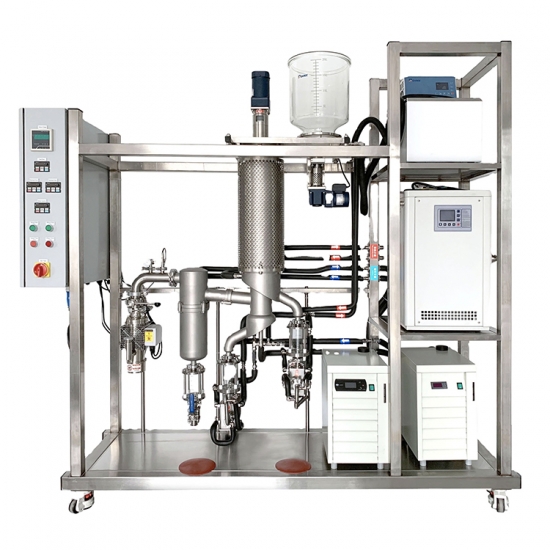 Lab Essential THC CBD Oil Distillation Equipment One Stage Stainless ...