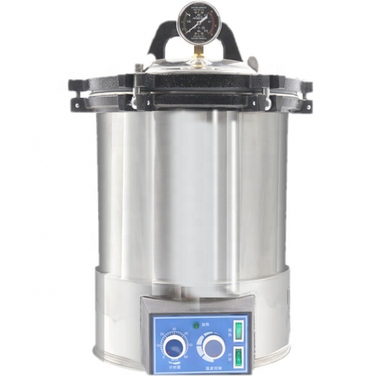 Portable vertical infrared Autoclave