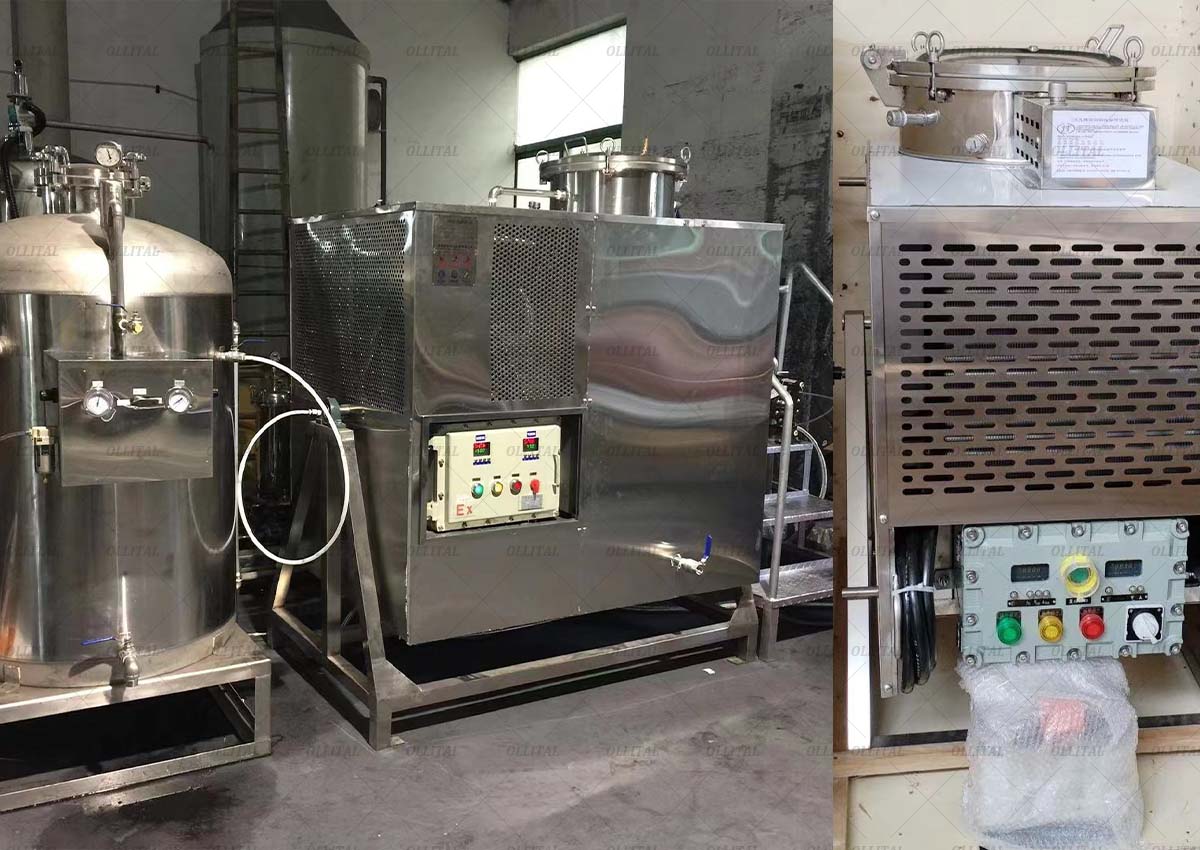 Application of solvent recovery machine in printing factory