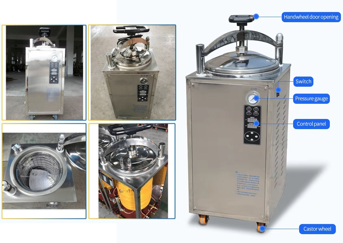 DGL-B Series Vertical Pressure Steam Sterilizer