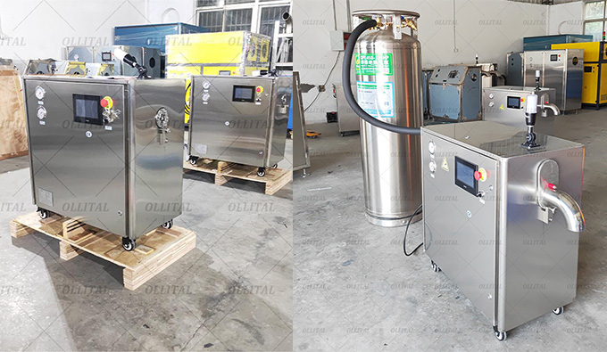 The function of dry ice production machine